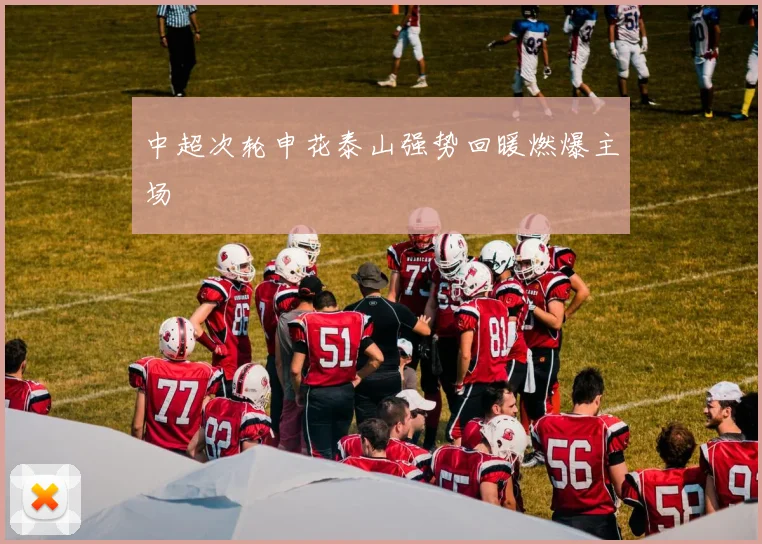 中超次轮申花泰山强势回暖燃爆主场